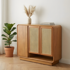 Oakline Wood Shoe Cabinet