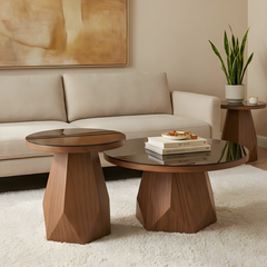 Calma Natural Wood Coffee Table