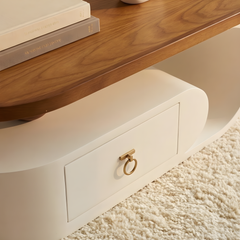 Lior Natural Wood Coffee Table