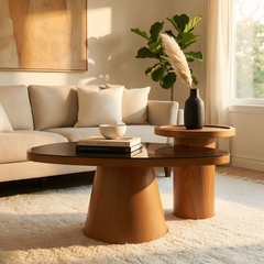 Mora Natural Wood Coffee Table