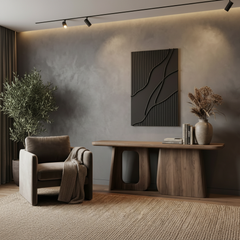 Black Carbon – Textured Wall Art