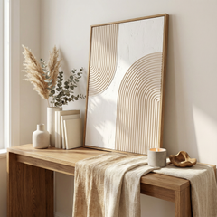 Arc Form – Handmade Textured Wall Art