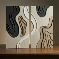 Dual Flow - Wall art