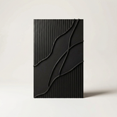Black Carbon – Textured Wall Art