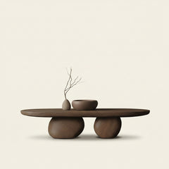 Lunara Orb Console Table