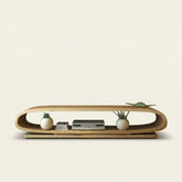Loop Wood TV Unit