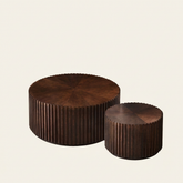 Fluted Nesting Coffee Table