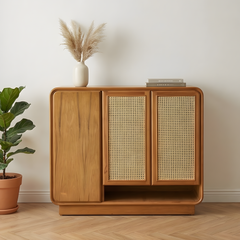 Oakline Wood Shoe Cabinet