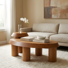 Aera Natural Wood Coffee Table
