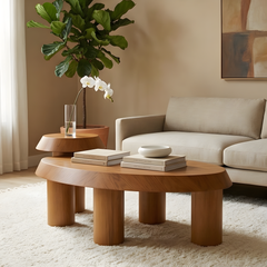 Aera Natural Wood Coffee Table