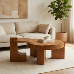 Kairo Natural Wood Coffee Table