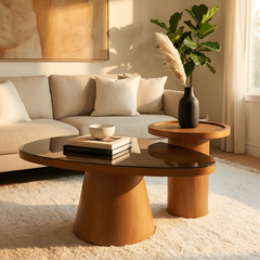 Mora Natural Wood Coffee Table
