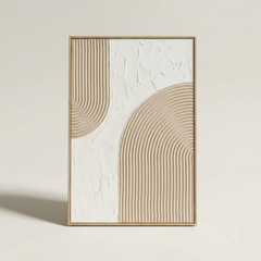 Arc Form – Handmade Textured Wall Art